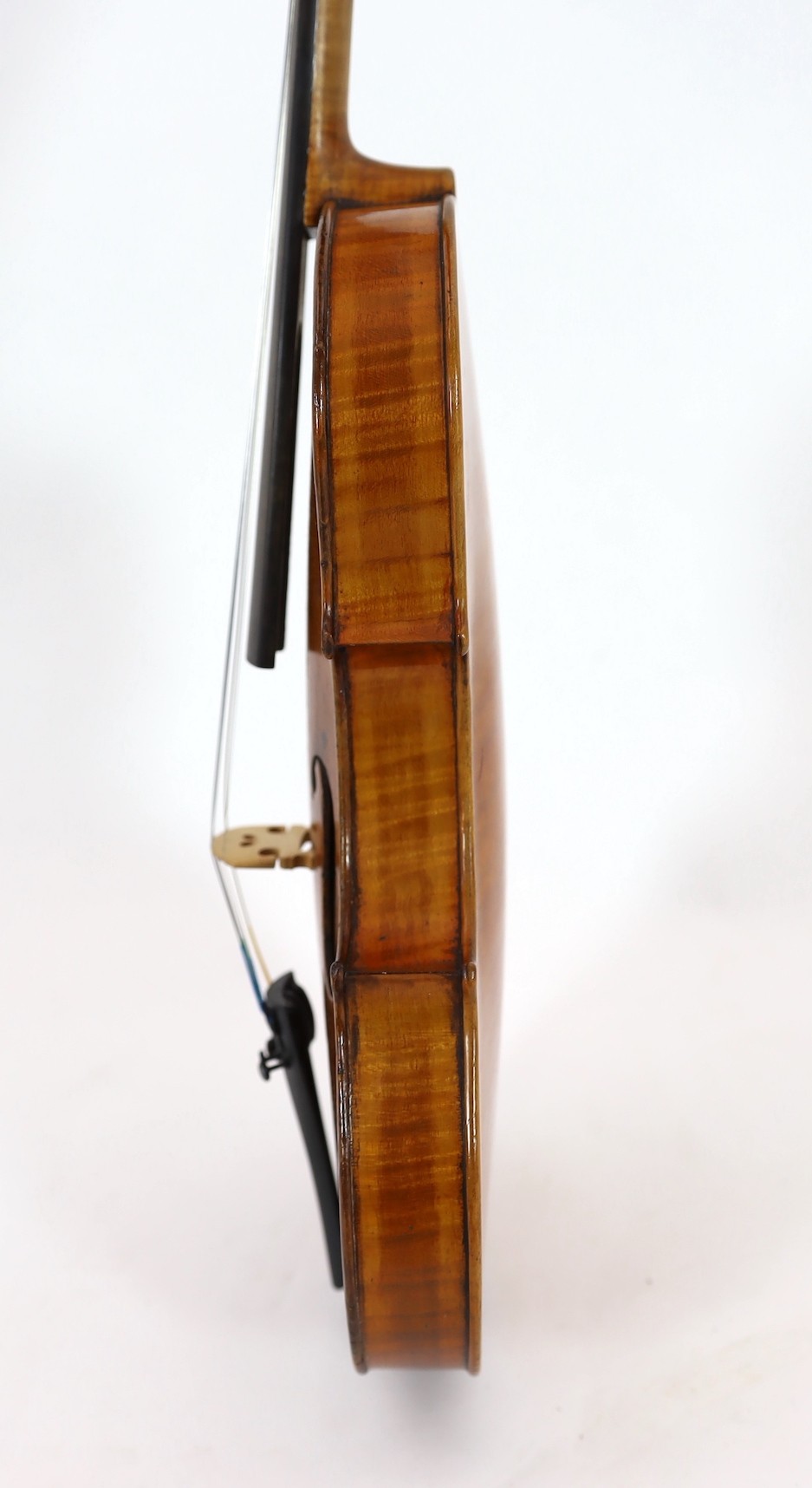 An early 20th century German violin, overall 62cm